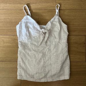 White Old Navy Tank Top